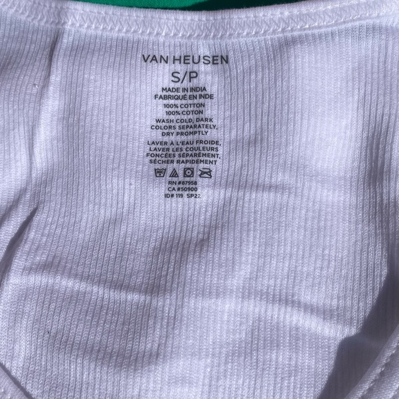 Men white undershirts - size small (lot: total of 4 of them) - Picture 3 of 4